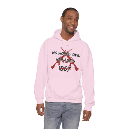 No World Civil War again 1867   Nu Ra Order Bring Bettor Back  Hoodie — "RaEdOriBaKa" Retro Logo Sweatshirt