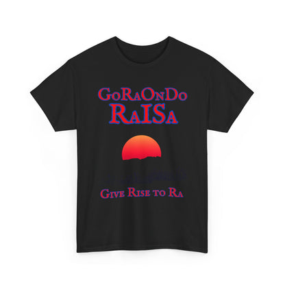 GoRaOnDo Give Rise to Ra   - Vintage classic soundlogic Tee