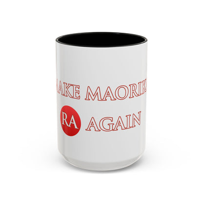 Make MaOrIKa Ra  again    Ceramic Mug Celebrate the second coming of the Red Giant SaOn God Ra. Gift for Fans, Collectors, and Summer Vibes