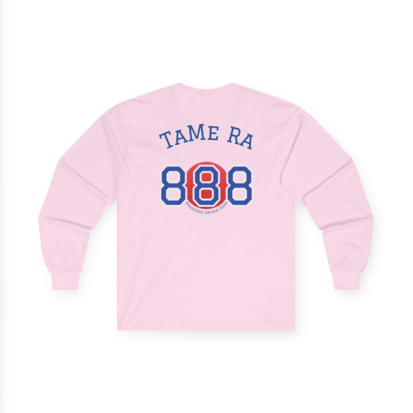 RaEnBaOm - Long Sleeve Tee — "Tame Ra 88" Back Graphic