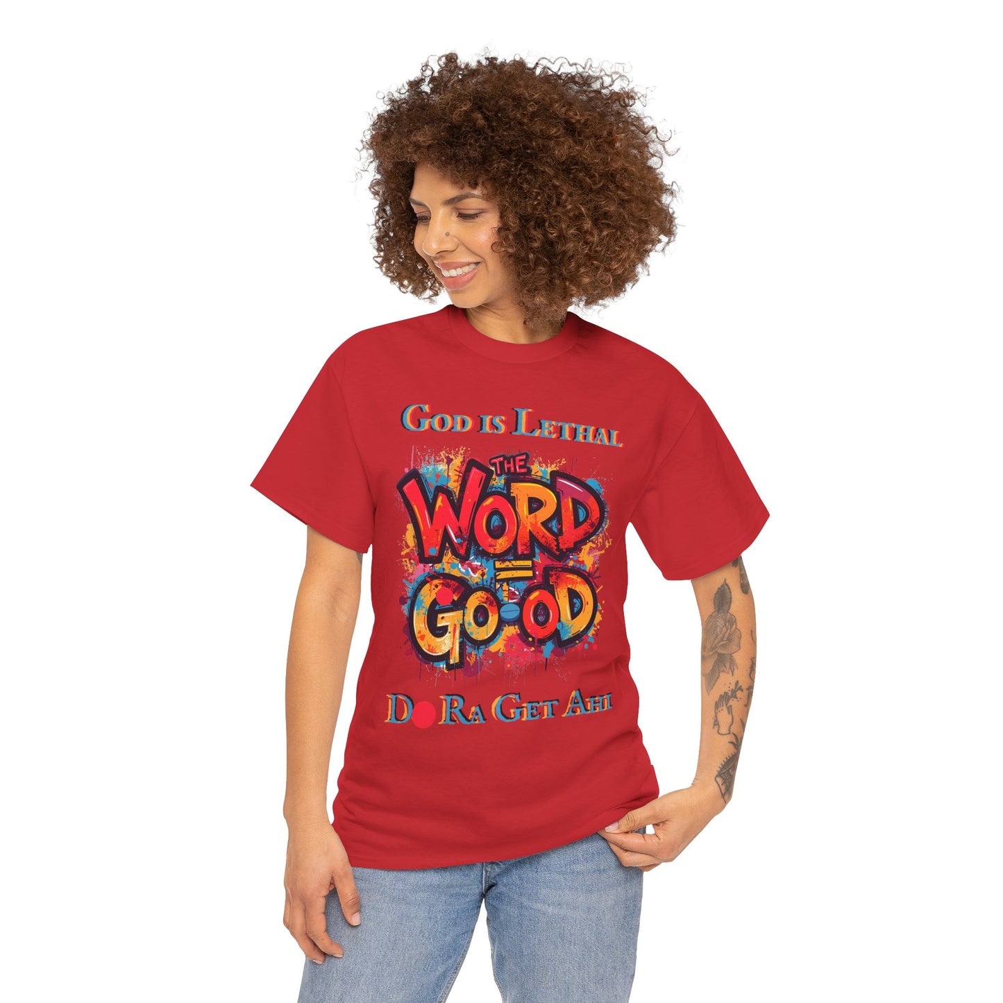 The word = Go- od – Do Ra Get AHi - Vintage classic soundlogic Tee