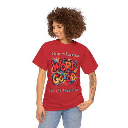 The word = Go- od – Do Ra Get AHi - Vintage classic soundlogic Tee