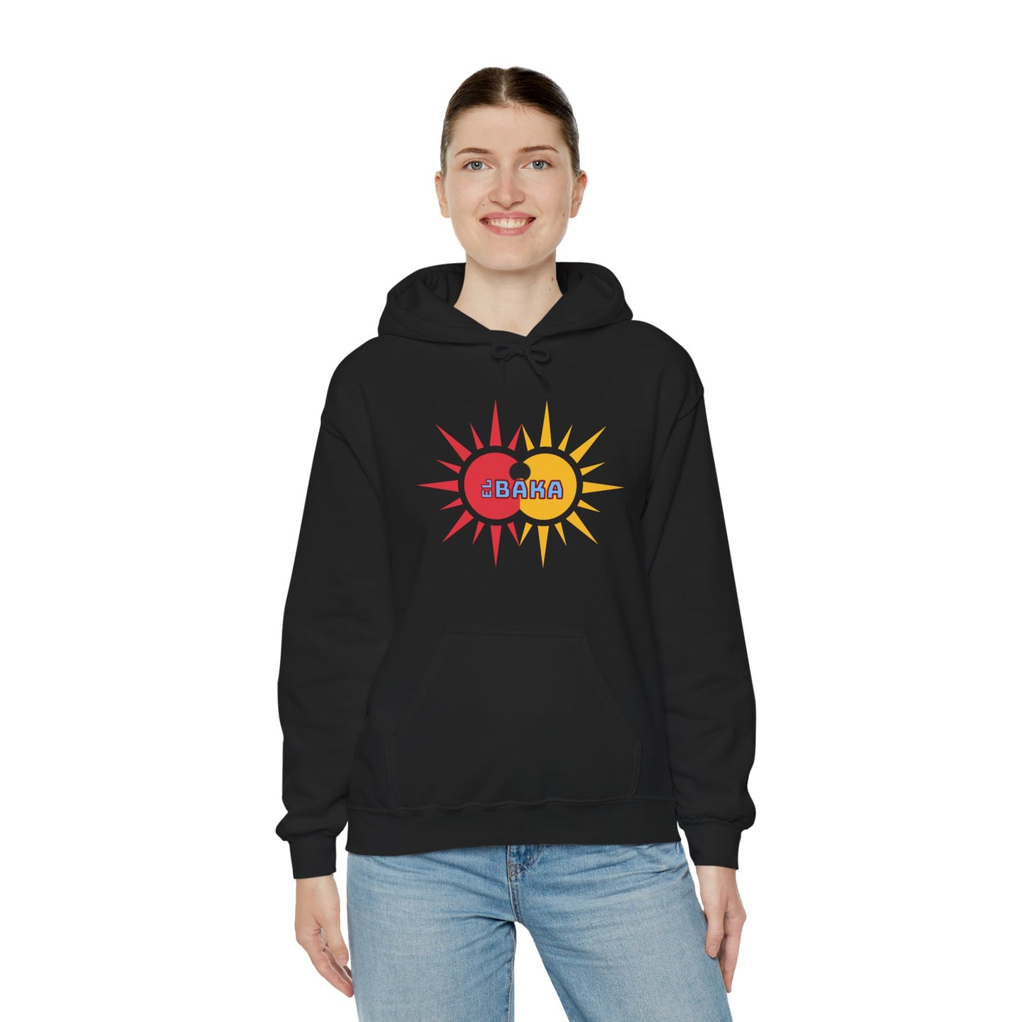 El BaKA RaEdOrIBaKa Phoenix Graphic Hoodie — "RaEdOriBaKa" Retro Logo Sweatshirt