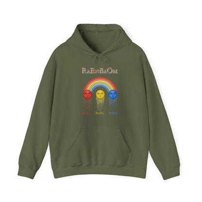 RaEnBaOm  Hoodie — "RaEdOriBaKa" Retro Logo Sweatshirt