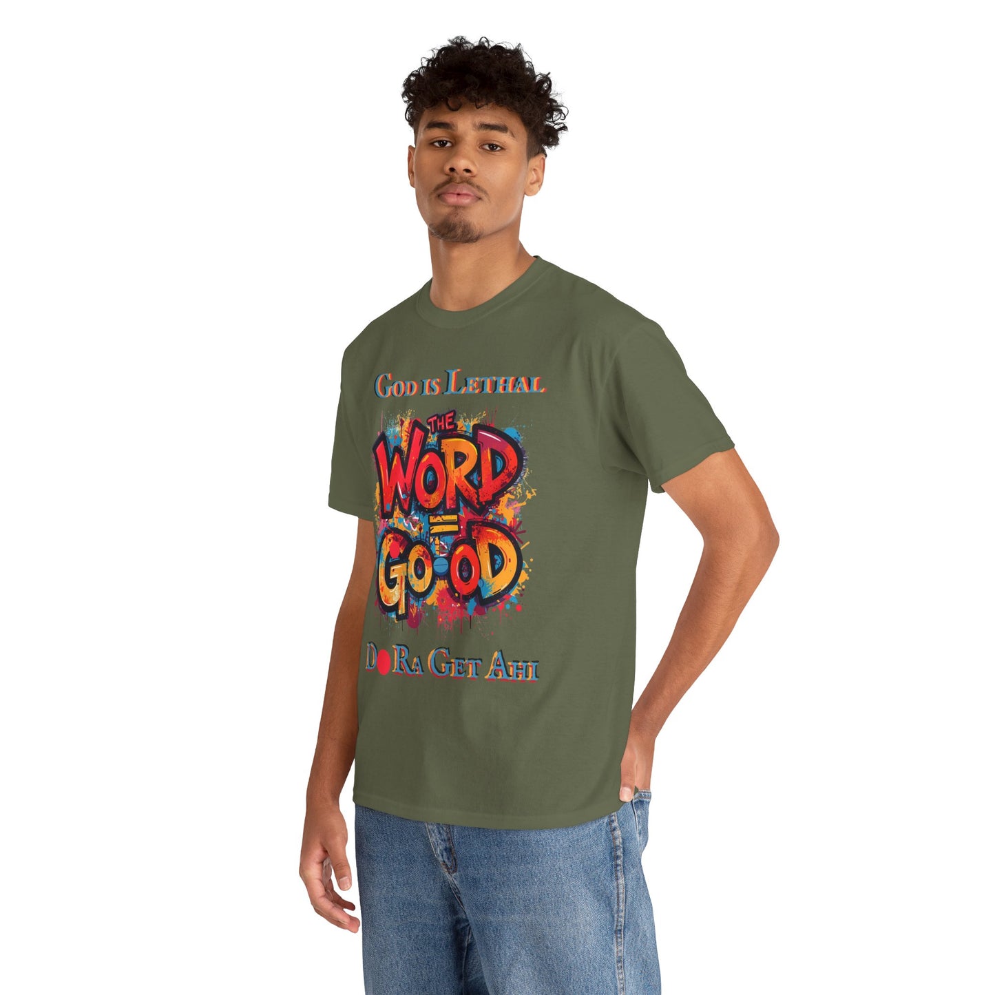 The word = Go- od – Do Ra Get AHi - Vintage classic soundlogic Tee