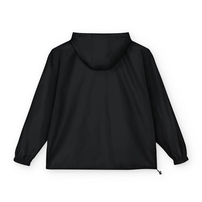 iNa Z Orange Packable Anorak Jacket with Floral Crest