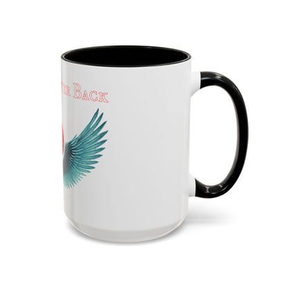 NRO NU Ra Order Bring Better Back Wings of Ra-  Ceramic Mug Celebrate the second coming of the Red Giant SaOn God Ra. Gift for Fans, Collectors, and Summer Vibes