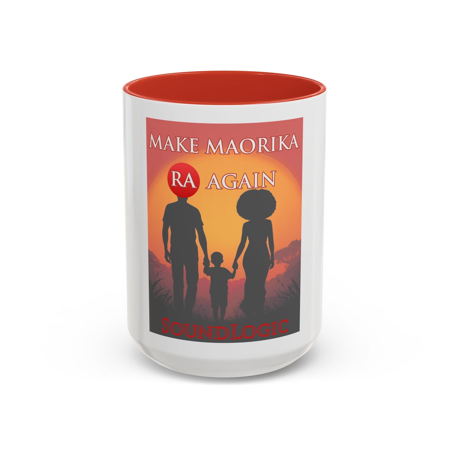Mak MaOrIKa Ra again    Ceramic Mug Celebrate the second coming of the Red Giant SaOn God Ra. Gift for Fans, Collectors, and Summer Vibes