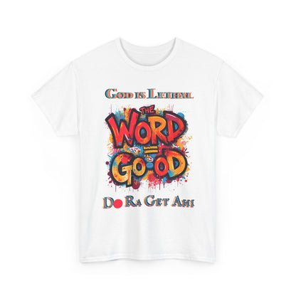 The word = Go- od – Do Ra Get AHi - Vintage classic soundlogic Tee
