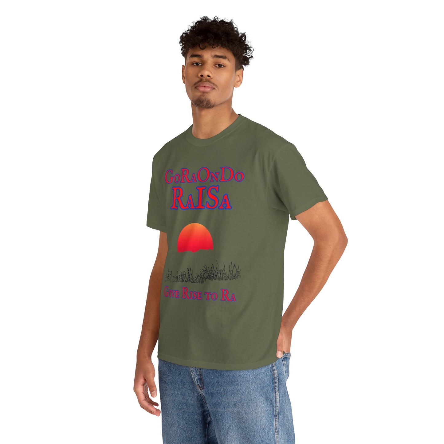 GoRaOnDo Give Rise to Ra   - Vintage classic soundlogic Tee