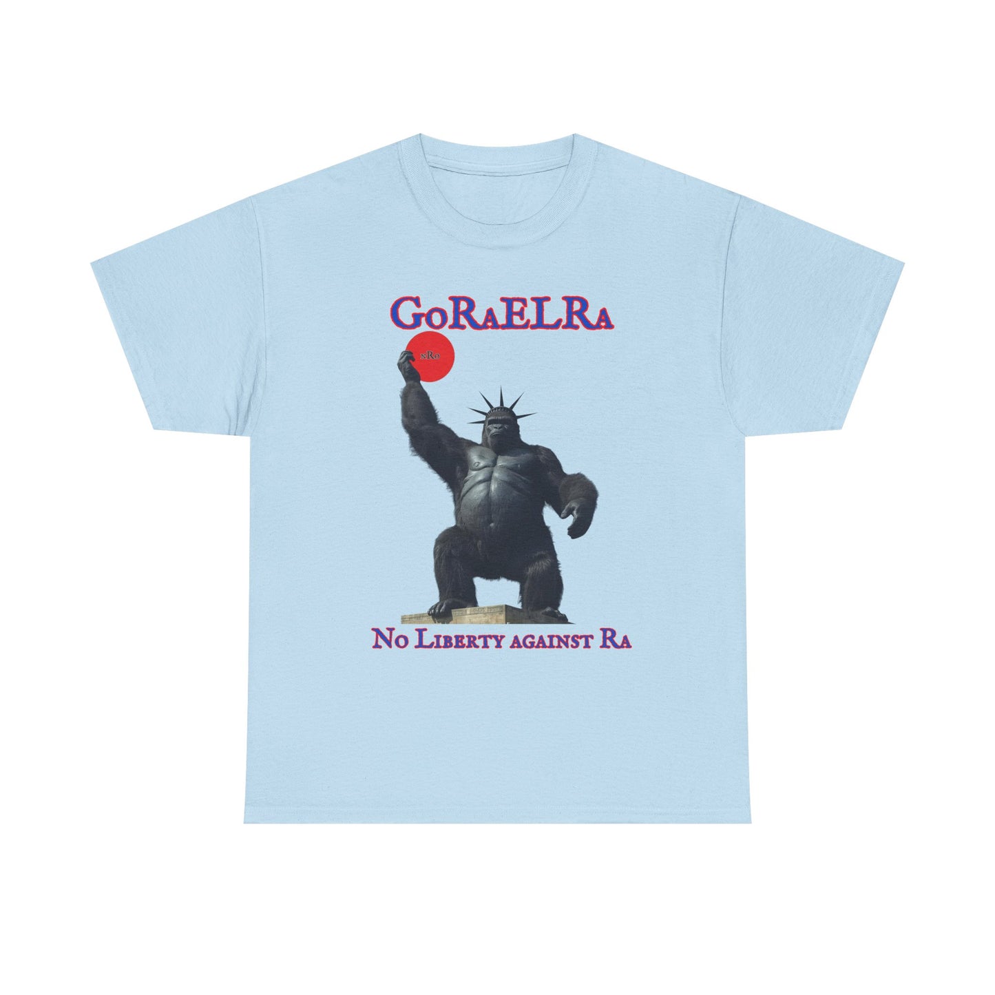 GoRaElRa No Liberty Against Ra   - Vintage classic soundlogic Tee