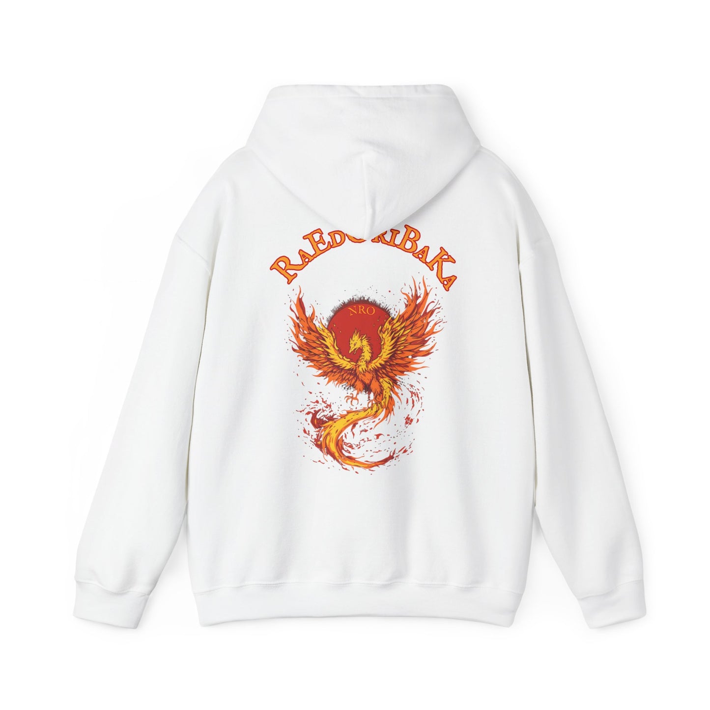 El BaKA RaEdOrIBaKa Phoenix Graphic Hoodie — "RaEdOriBaKa" Retro Logo Sweatshirt