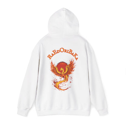 El BaKA RaEdOrIBaKa Phoenix Graphic Hoodie — "RaEdOriBaKa" Retro Logo Sweatshirt