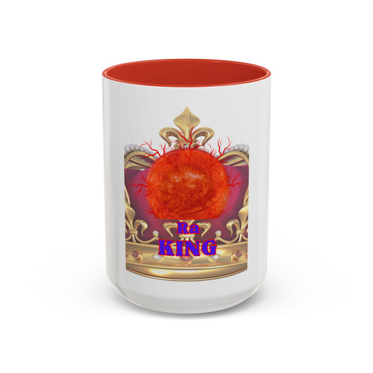 Copy of Type OM - Ra+    Ceramic Mug Celebrate the second coming of the Red Giant SaOn God Ra. Gift for Fans, Collectors, and Summer Vibes