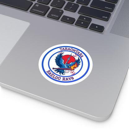 Celebrate the Toronto blue Jays  2025  world series baseball Round Stickers | Durable Indoor/Outdoor Decals