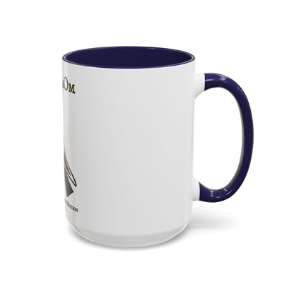 KaRaOm -The Ka of Ra Originates Motion-  Ceramic Mug Celebrate the second coming of the Red Giant SaOn God Ra. Gift for Fans, Collectors, and Summer Vibes