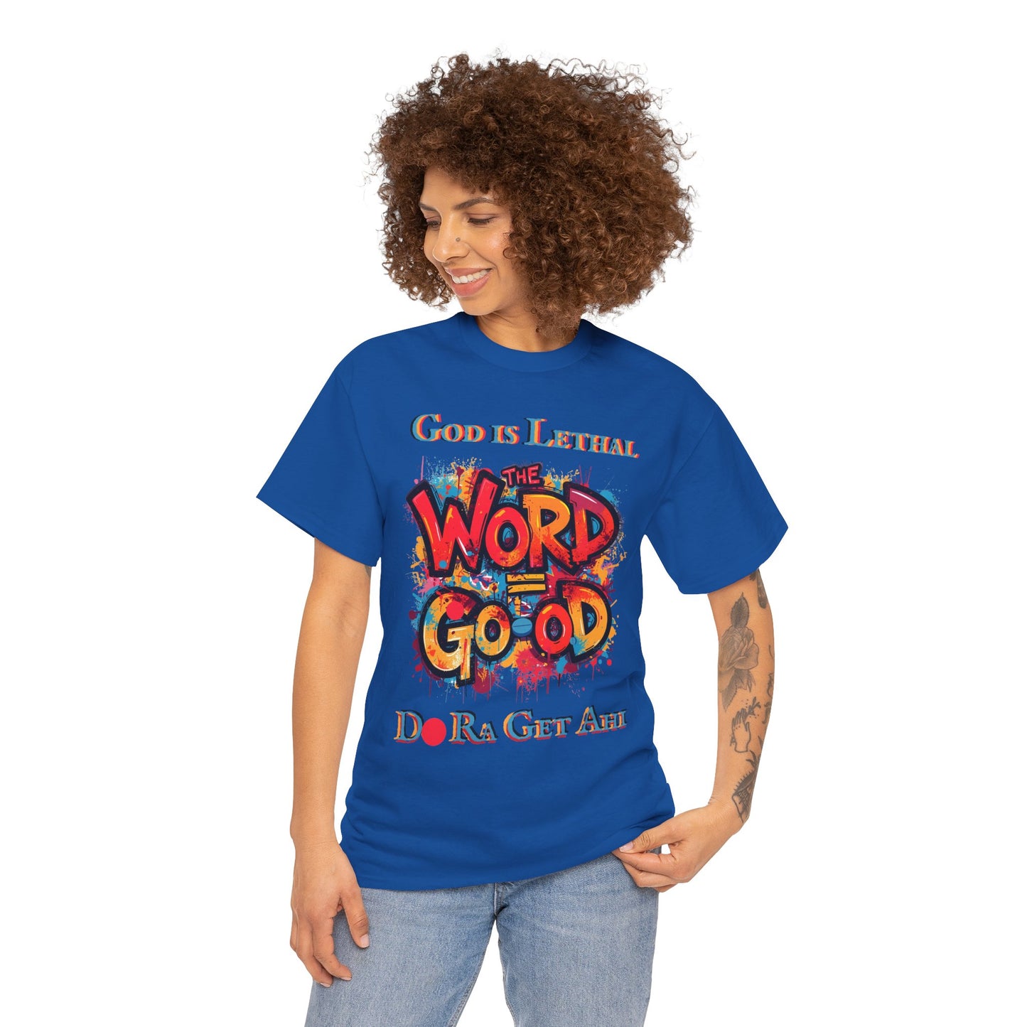 The word = Go- od – Do Ra Get AHi - Vintage classic soundlogic Tee