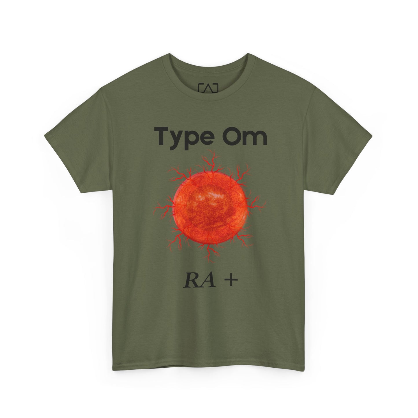 Type Om RA+ front  Access Denied I Tethered 888 back Graphic Unisex T-Shirt, Casual Style, Statement Tee, Unique Gift, Streetwear Fashion, Everyday Comfort
