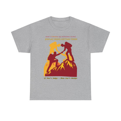 Don't grudge me winning alone -join my grind getting there - Vintage classic soundlogic Tee  Vintage SoundLogic Tee