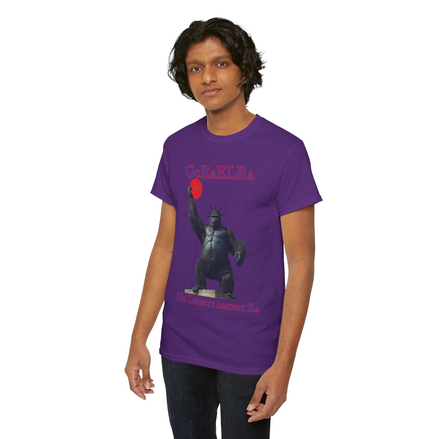 GoRaElRa No Liberty Against Ra   - Vintage classic soundlogic Tee