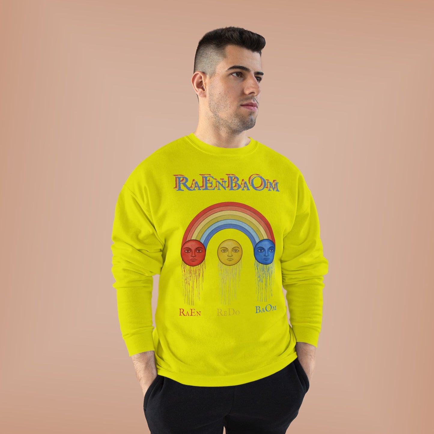 RaEnBaOm - Unisex EcoSmart® Crewneck Sweatshirt
