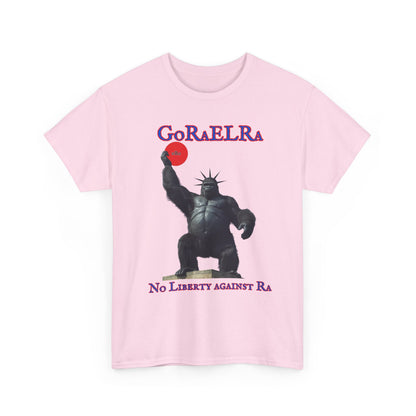 GoRaElRa No Liberty Against Ra   - Vintage classic soundlogic Tee