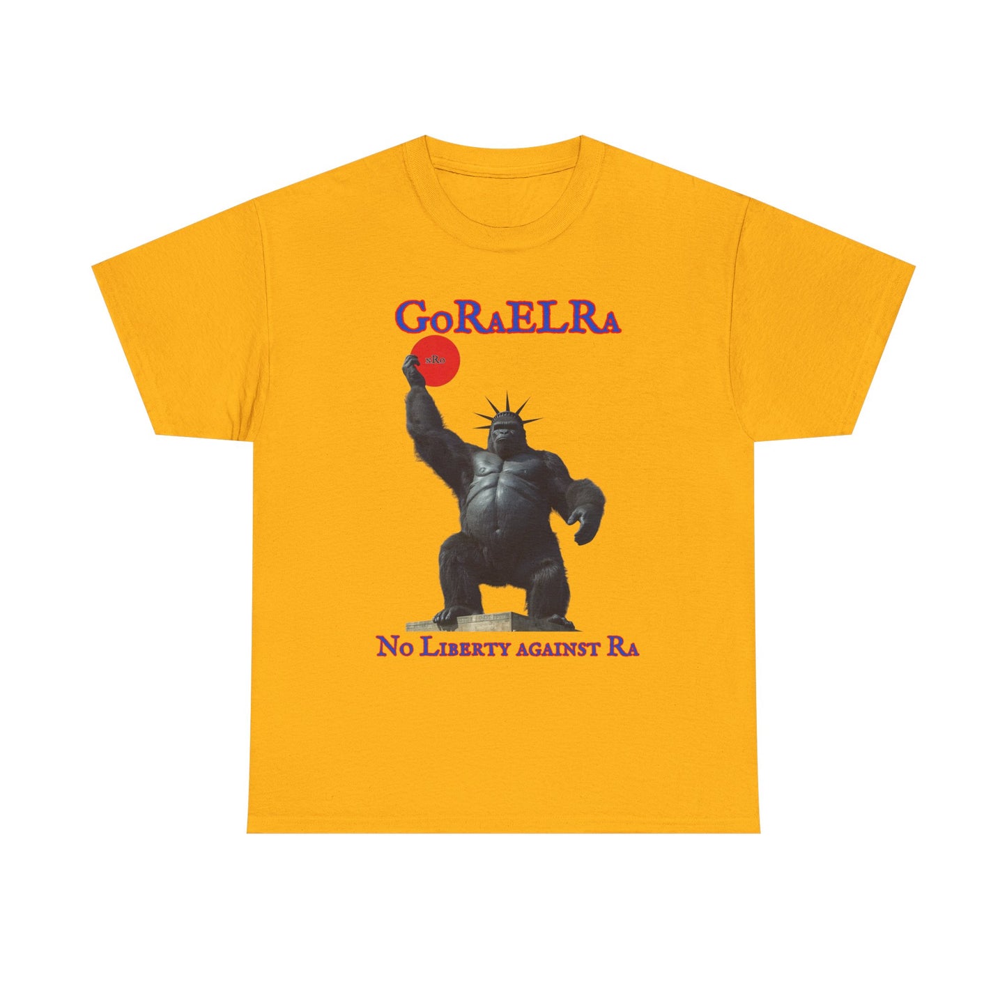 GoRaElRa No Liberty Against Ra   - Vintage classic soundlogic Tee