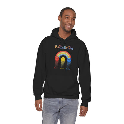 RaEnBaOm  Hoodie — "RaEdOriBaKa" Retro Logo Sweatshirt