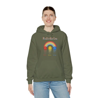 RaEnBaOm  Hoodie — "RaEdOriBaKa" Retro Logo Sweatshirt