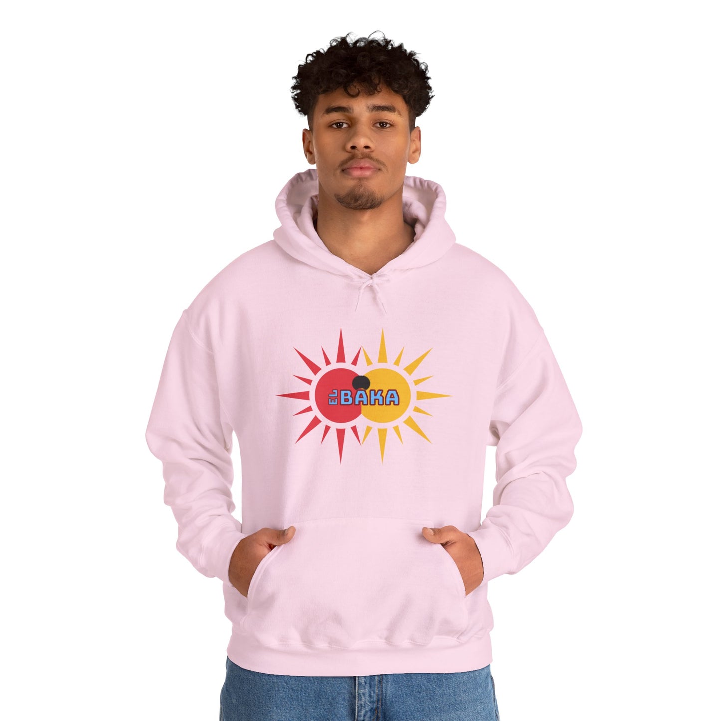 El BaKA RaEdOrIBaKa Phoenix Graphic Hoodie — "RaEdOriBaKa" Retro Logo Sweatshirt