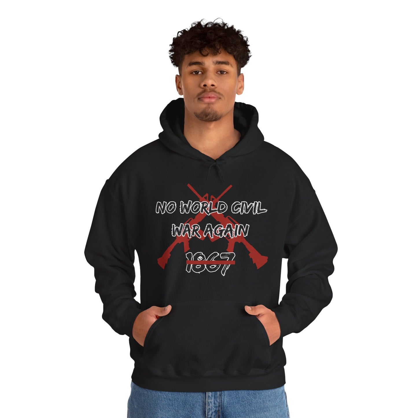 No World Civil War again 1867   Nu Ra Order Bring Bettor Back  Hoodie — "RaEdOriBaKa" Retro Logo Sweatshirt