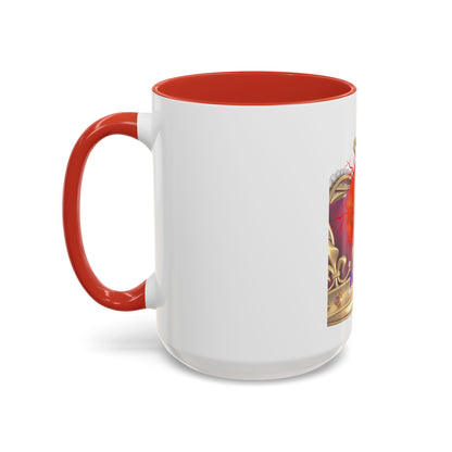 Type OM - Ra+    Ceramic Mug Celebrate the second coming of the Red Giant SaOn God Ra. Gift for Fans, Collectors, and Summer Vibes
