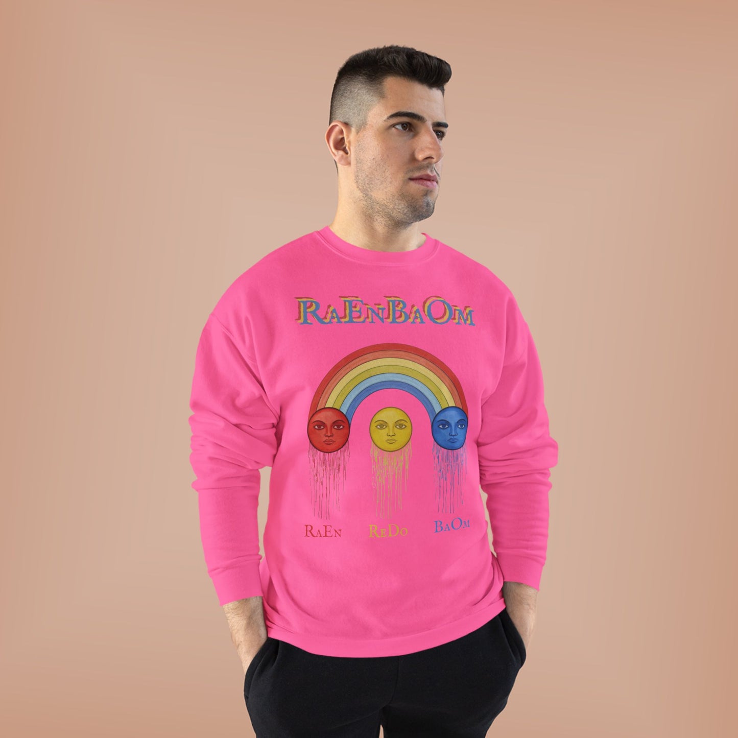 RaEnBaOm - Unisex EcoSmart® Crewneck Sweatshirt