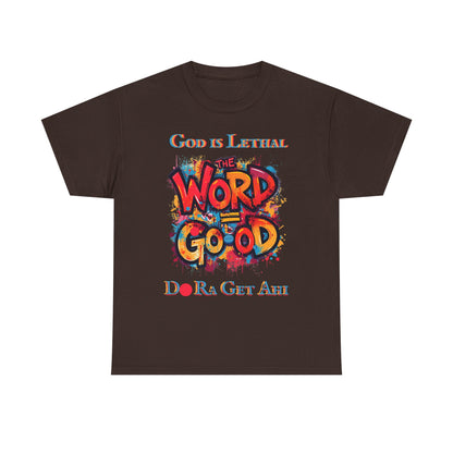 The word = Go- od – Do Ra Get AHi - Vintage classic soundlogic Tee