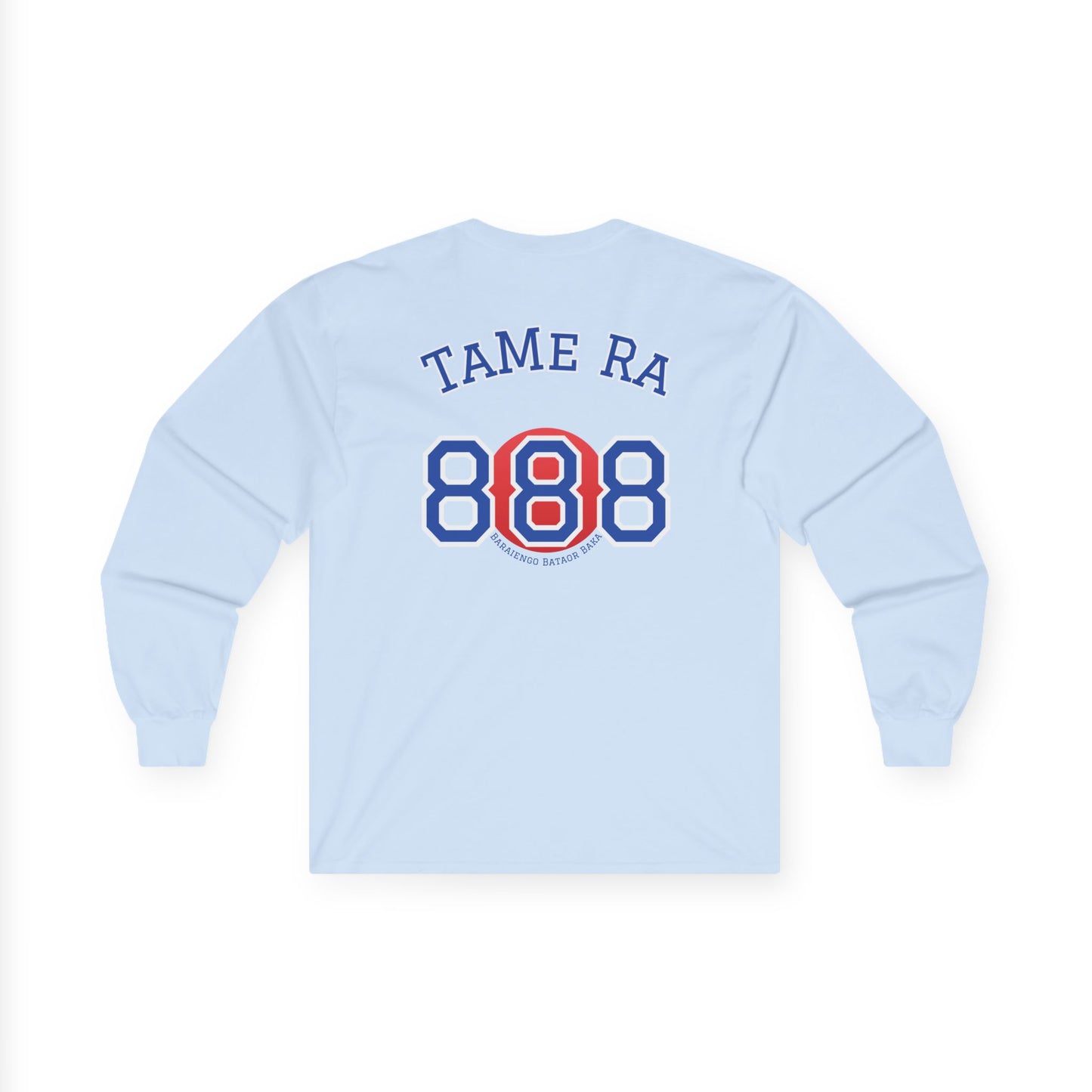 RaEnBaOm - Long Sleeve Tee — "Tame Ra 88" Back Graphic
