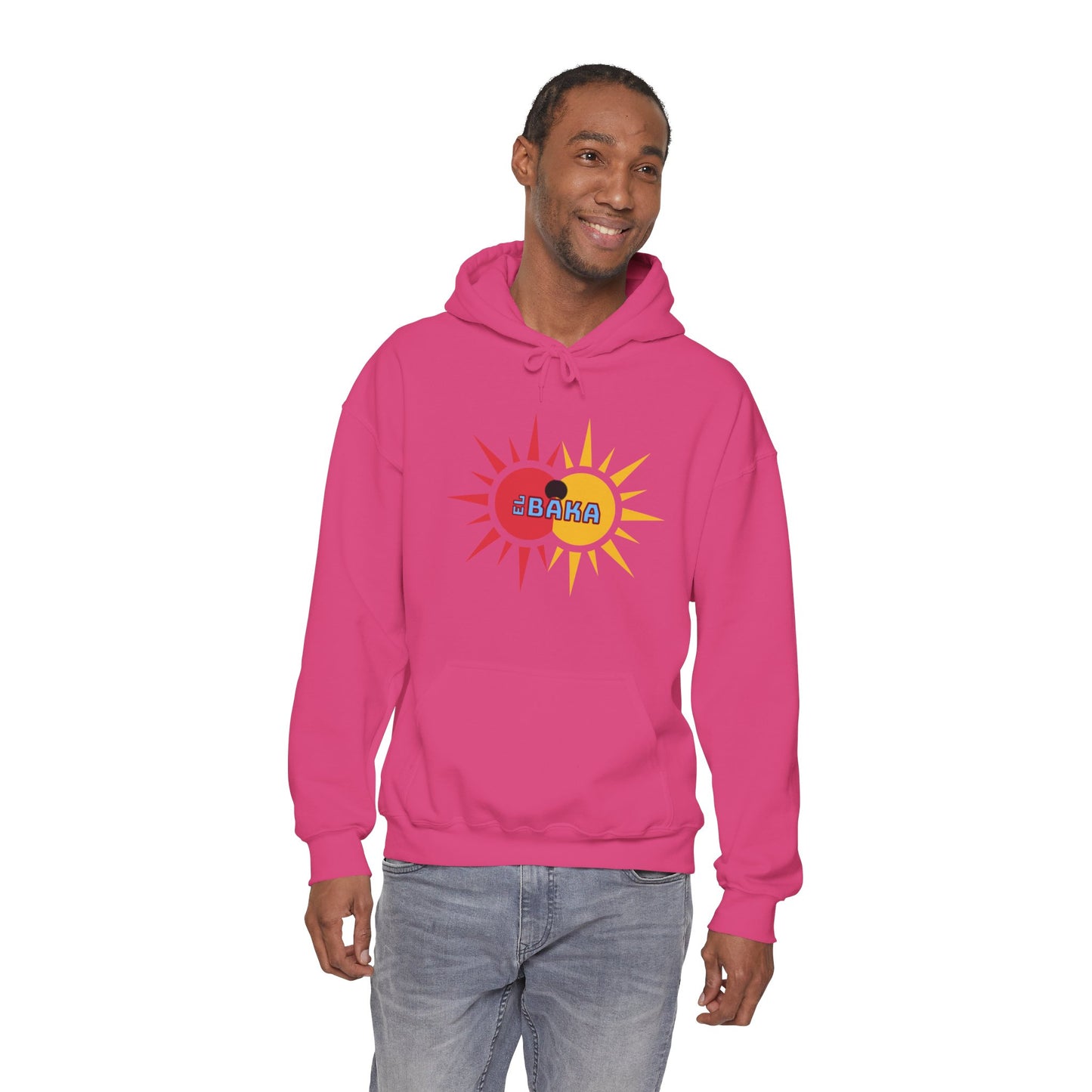 El BaKA RaEdOrIBaKa Phoenix Graphic Hoodie — "RaEdOriBaKa" Retro Logo Sweatshirt