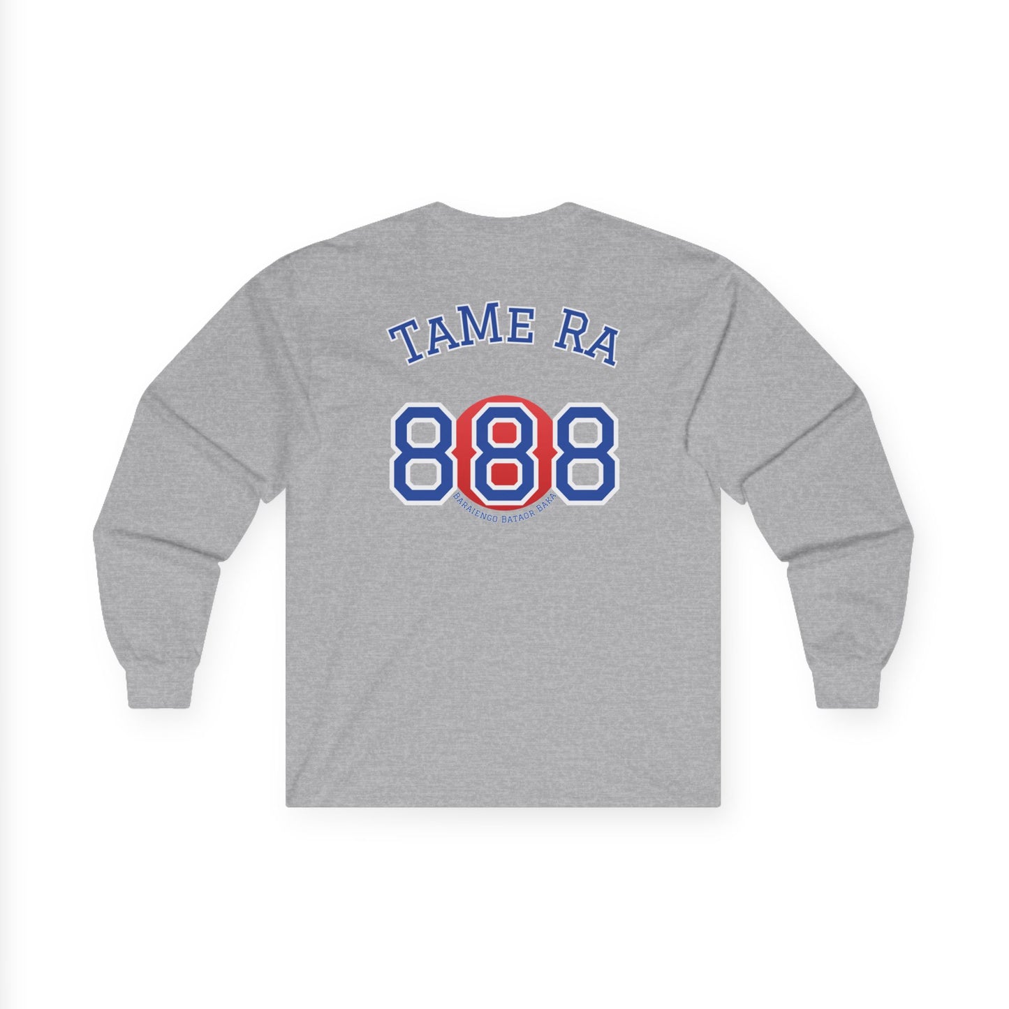 RaEnBaOm - Long Sleeve Tee — "Tame Ra 88" Back Graphic