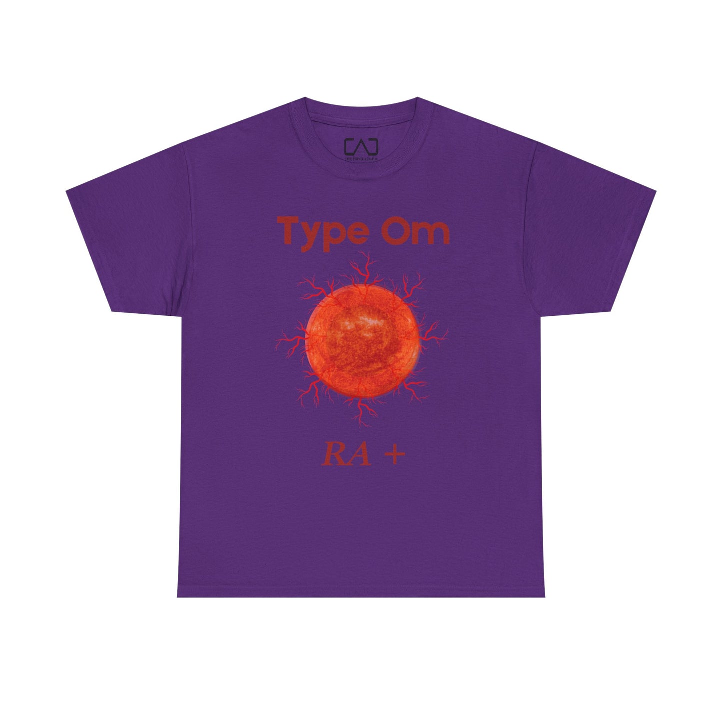 Type Om RA+ front  Access Denied I Tethered 888 back Red font Graphic Unisex T-Shirt, Casual Style, Statement Tee, Unique Gift, Streetwear Fashion, Everyday Comfort