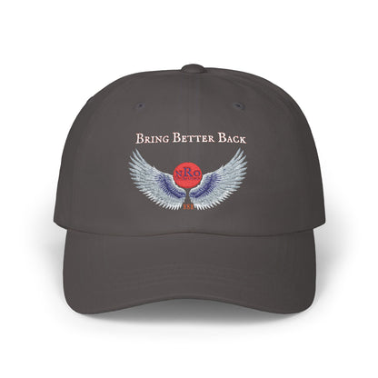 NRO Bring Better Back wings of Ra, Trendy  Hat, Summer Fashion Accessory, Gift for Dads, Casual Dad Cap, Make America Again Cap