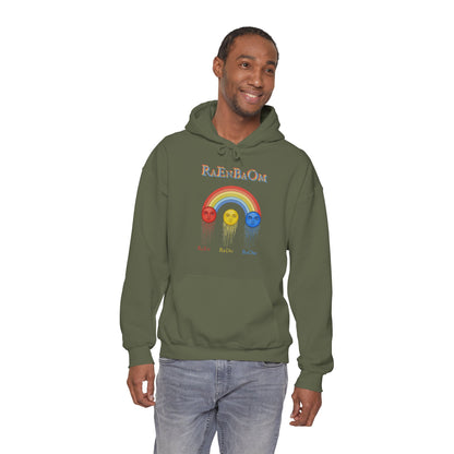 RaEnBaOm  Hoodie — "RaEdOriBaKa" Retro Logo Sweatshirt