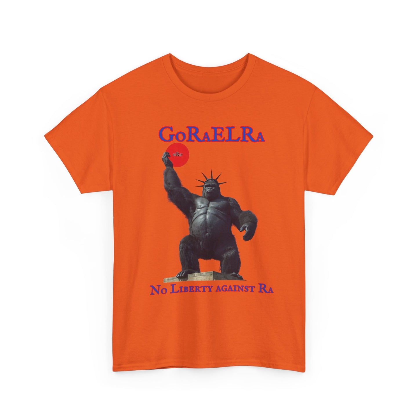 GoRaElRa No Liberty Against Ra   - Vintage classic soundlogic Tee