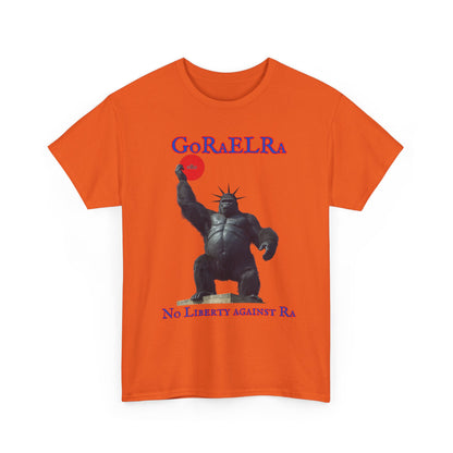 GoRaElRa No Liberty Against Ra   - Vintage classic soundlogic Tee