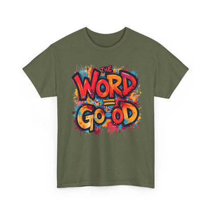 The word = Go- od – Vintage classic soundlogic Tee