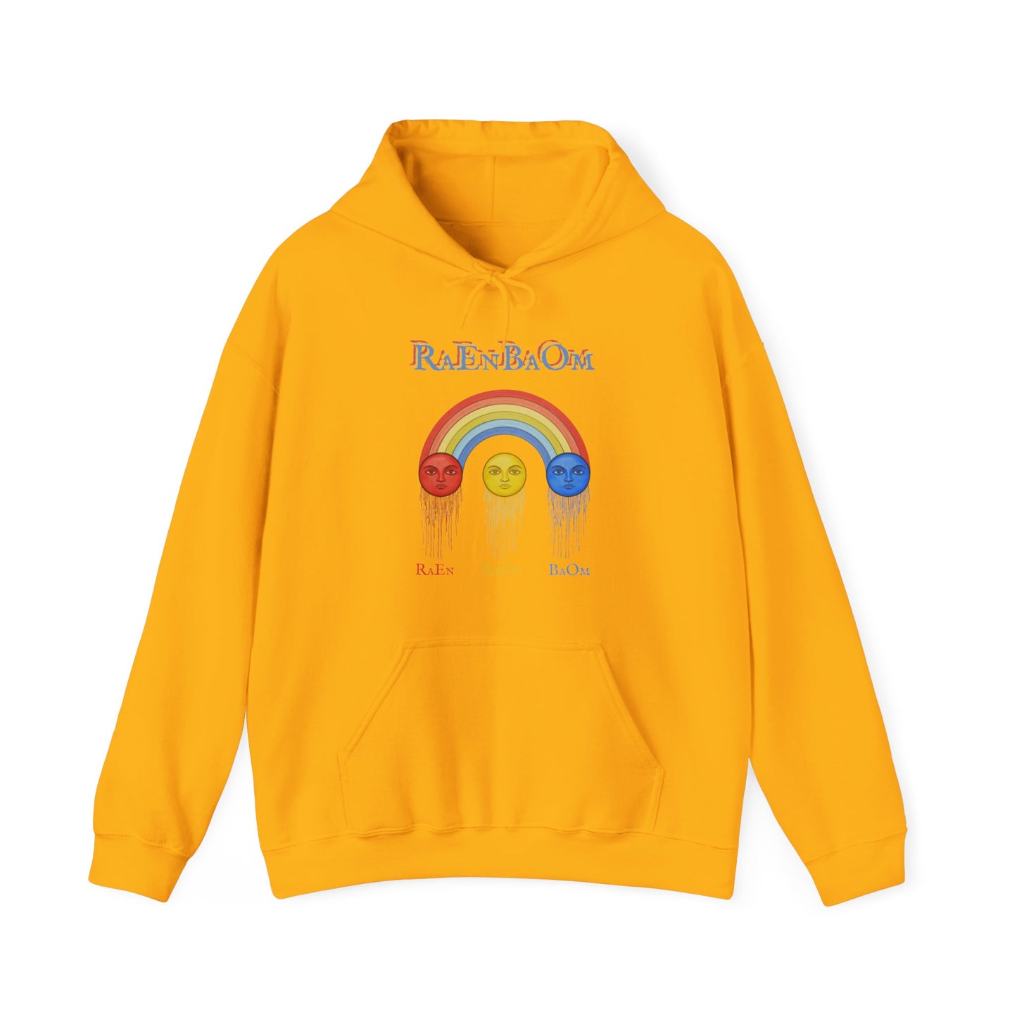 RaEnBaOm  Hoodie — "RaEdOriBaKa" Retro Logo Sweatshirt