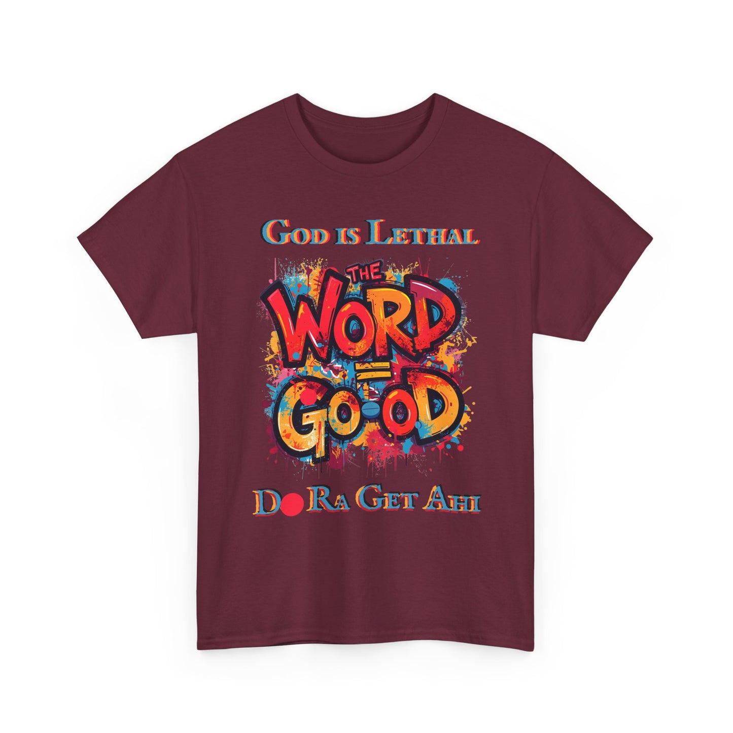 The word = Go- od – Do Ra Get AHi - Vintage classic soundlogic Tee
