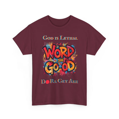 The word = Go- od – Do Ra Get AHi - Vintage classic soundlogic Tee