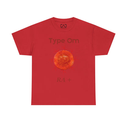 Type Om RA+ front  Access Denied I Tethered 888 back Red font Graphic Unisex T-Shirt, Casual Style, Statement Tee, Unique Gift, Streetwear Fashion, Everyday Comfort
