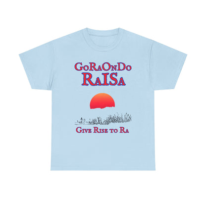 GoRaOnDo Give Rise to Ra   - Vintage classic soundlogic Tee