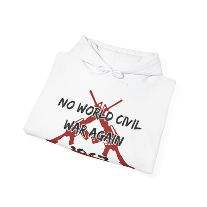 No World Civil War again 1867   Nu Ra Order Bring Bettor Back  Hoodie — "RaEdOriBaKa" Retro Logo Sweatshirt
