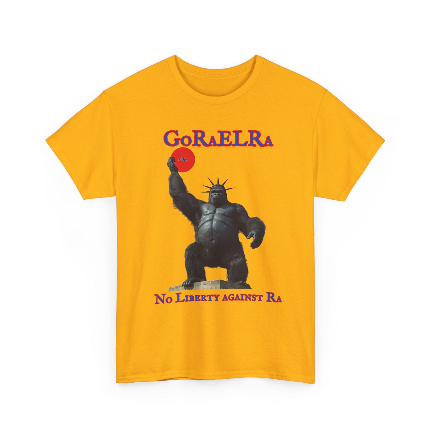 GoRaElRa No Liberty Against Ra   - Vintage classic soundlogic Tee
